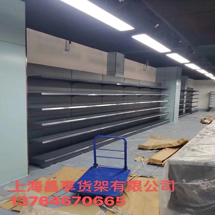 單麵超（chāo）市貨架
